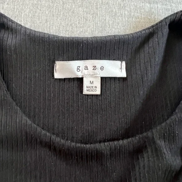 Gaze Black Sleeveless Dress - Picture 4 of 5